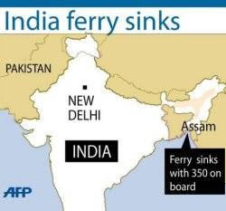 Dozens dead as ferry sinks in India