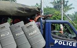 Myanmar forces deployed to quell riots 