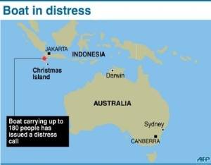 Asylum boat in distress found off Indonesia 