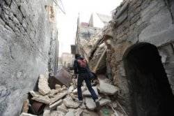 Syrian forces continue to shell Aleppo