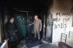 Jewish settlers suspected of mosque arson 