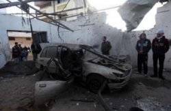 Israel air strike wounds two in Gaza