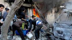 Syria air raids kill dozens in Aleppo