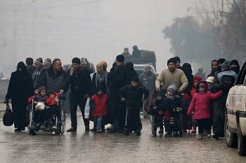 Residents of east Aleppo anxiously await evacuation