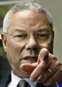 Powell Says Could See Arafat as Symbolic Leader