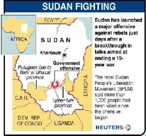 Khartoum Fighting Rebels to Secure Oil Areas