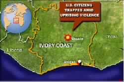 U.S. Troops in W. Africa; Ivory Coast Fighting Rages