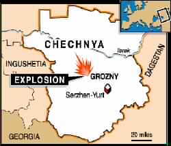 At Least 10 Police Killed in Chechnya Blast