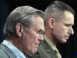 Rumsfeld orders update of war plans