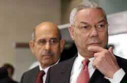 Powell Expects Proof Iraq Not Cooperating