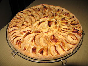 Tarta de manzana a la inglesa